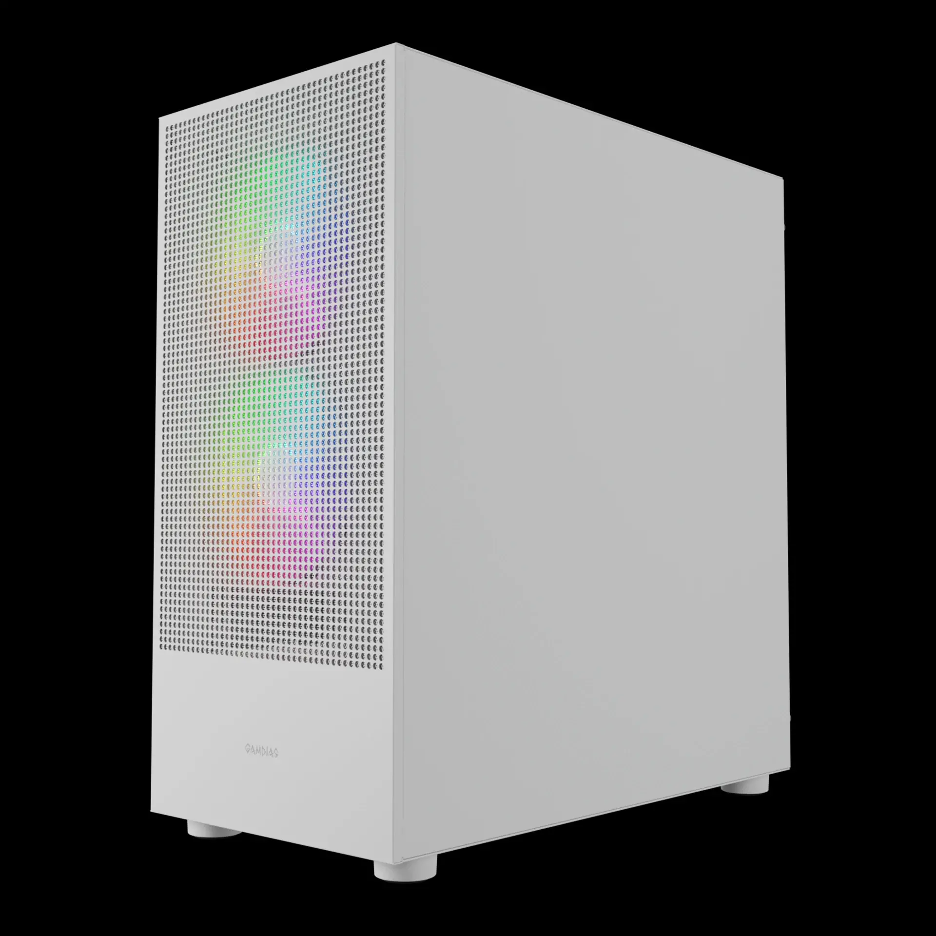 Gamdias кутия Case EATX - TALOS E3 MESH ELITE White - aRGB, Tempered Glass - image 4