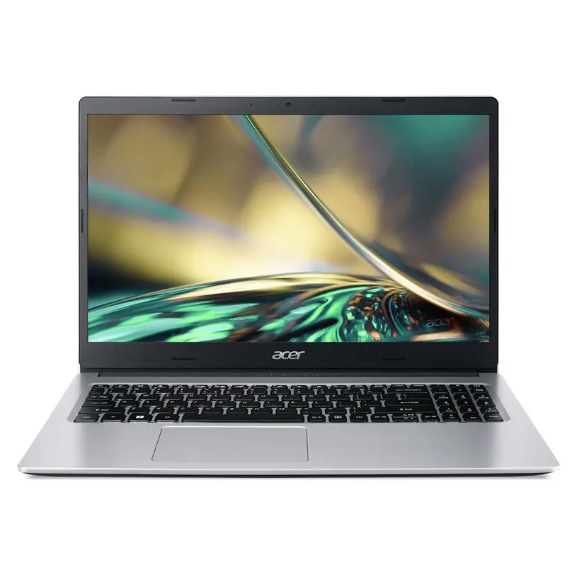 Лаптоп, Acer Aspire 3, A315-44P-R8FG, AMD Ryzen 7 5700U (1.8GHz up to 4.3GHz, 8MB), 15.6" FHD IPS SlimBezel, AMD Radeon Graphics, 16GB DDR4, 512GB PCIe SSD, 802.11ax + BT, HD Camera, Silver, No Os