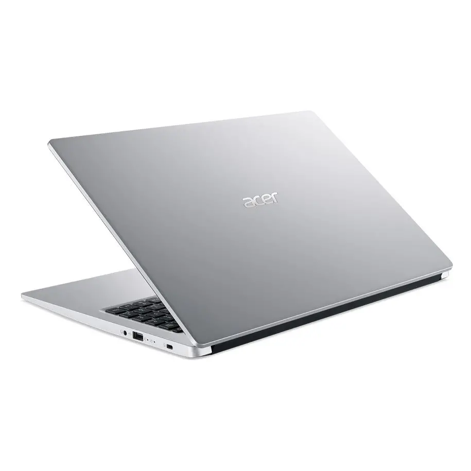 Лаптоп, Acer Aspire 3, A315-44P-R8FG, AMD Ryzen 7 5700U (1.8GHz up to 4.3GHz, 8MB), 15.6" FHD IPS SlimBezel, AMD Radeon Graphics, 16GB DDR4, 512GB PCIe SSD, 802.11ax + BT, HD Camera, Silver, No Os - image 1