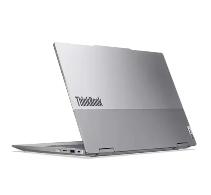 Лаптоп, Lenovo ThinkBook 14 2-in-1 G4 Intel Core Ultra 5 125U (up to 4.3GHz, 12MB), 16GB DDR5 5600MHz, 512GB SSD, 14" WUXGA (1920x1200) IPS Glossy, AR, Touch, Integrated Intel Graphics, FHD&IR Cam, FPR, Backlit KB, WLAN, BT, Luna Grey, Win11Pro, 3Y Onsite - image 5