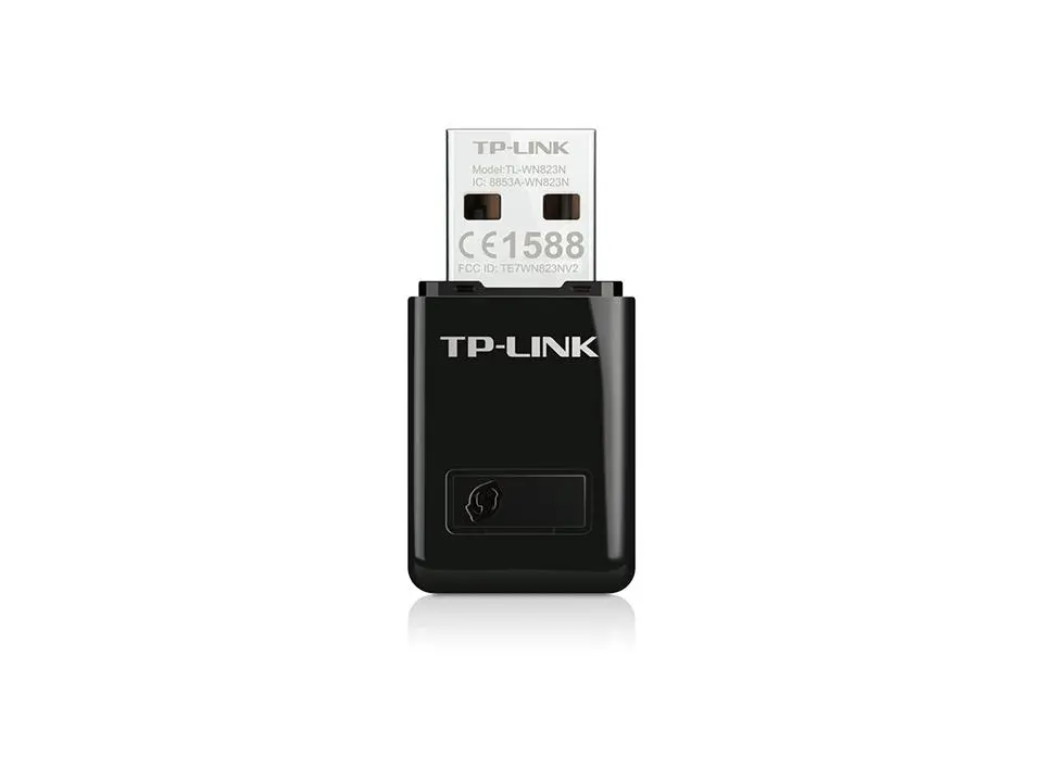 Безжичен адаптер TP-LINK TL-WN823N, 300 Mbps, USB, Вградена антена - image 5