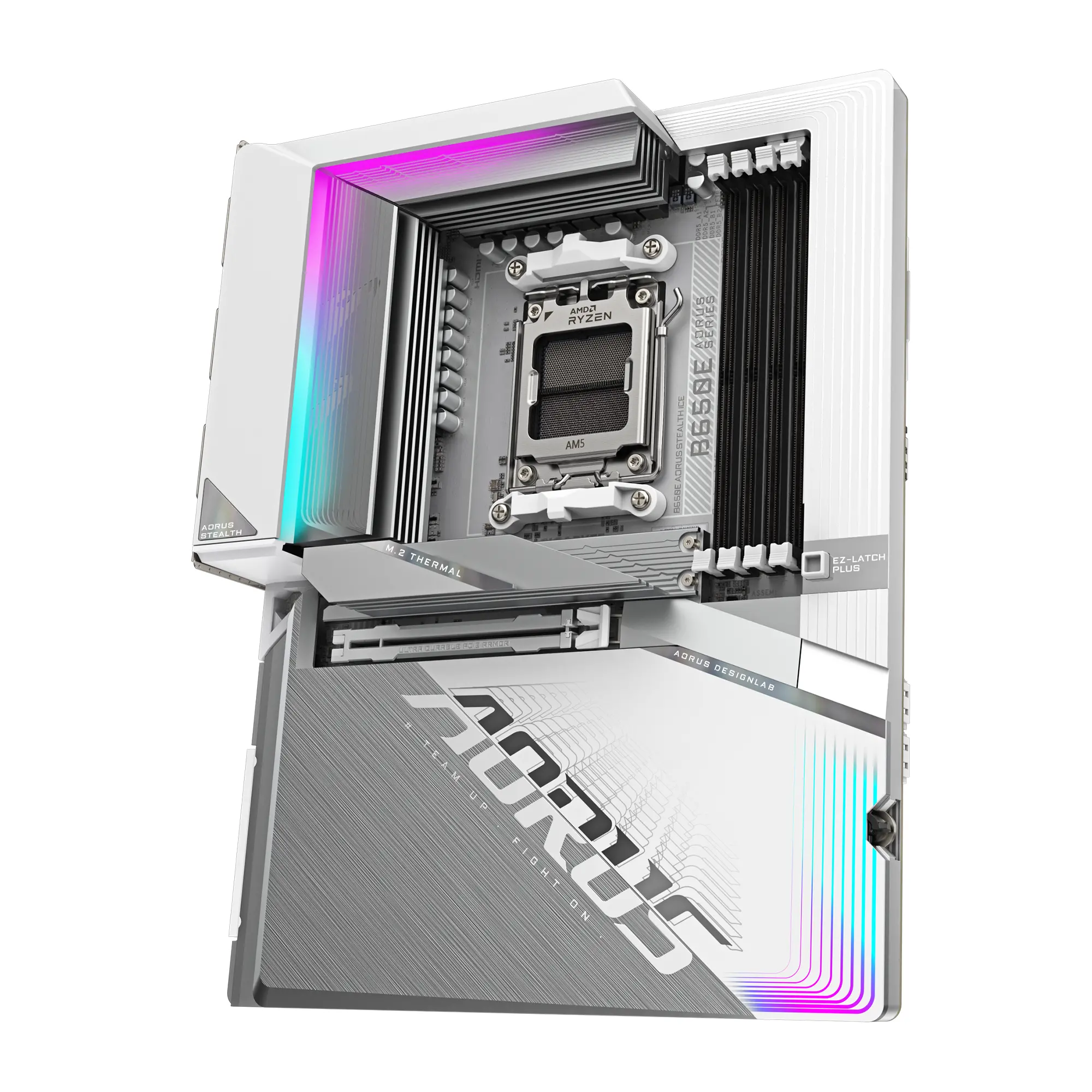 Дънна платка GIGABYTE B650E AORUS STEALTH ICE - image 2