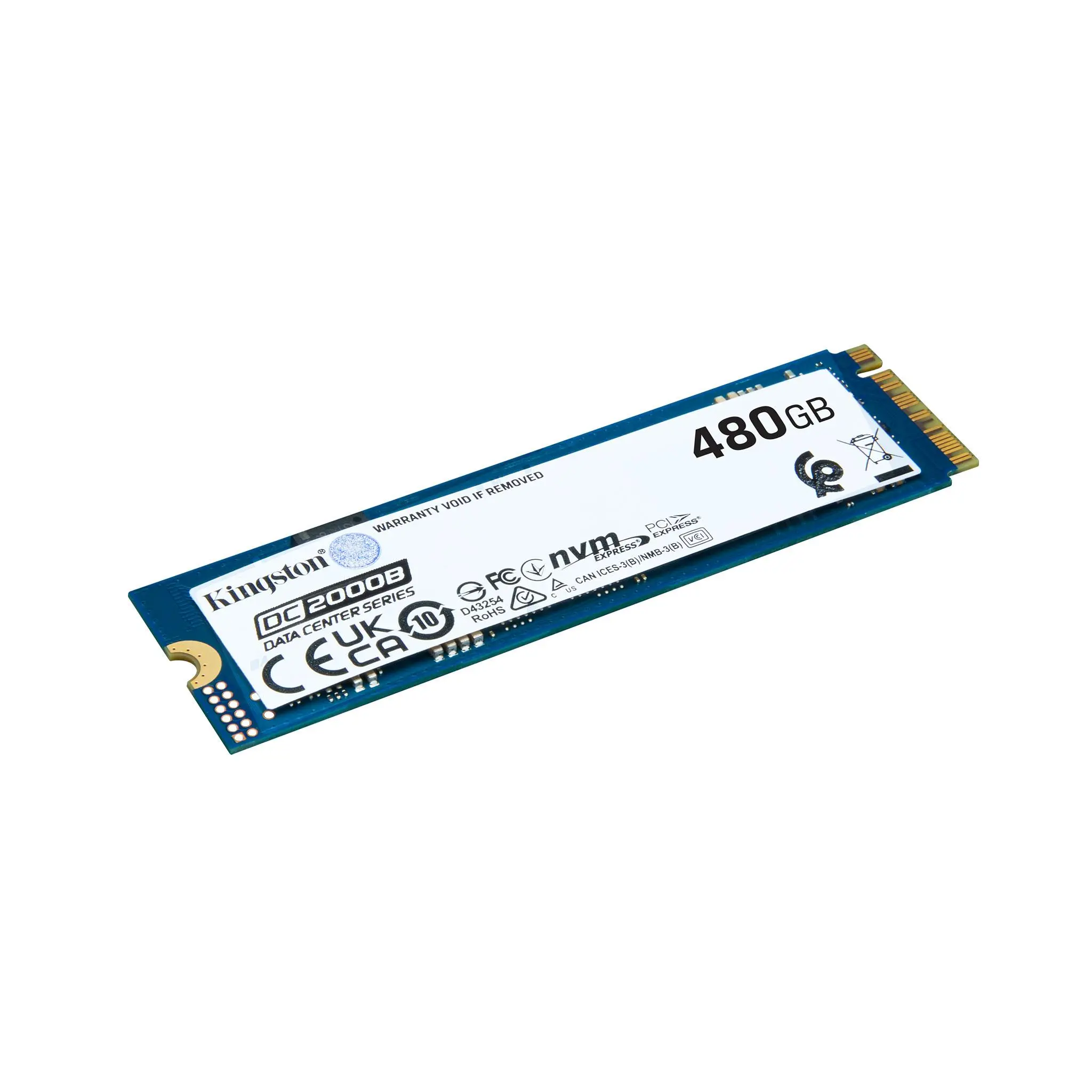 SSD KINGSTON DC2000B Data Center M.2-2280 PCIe 4.0 NVMe 480GB - image 1