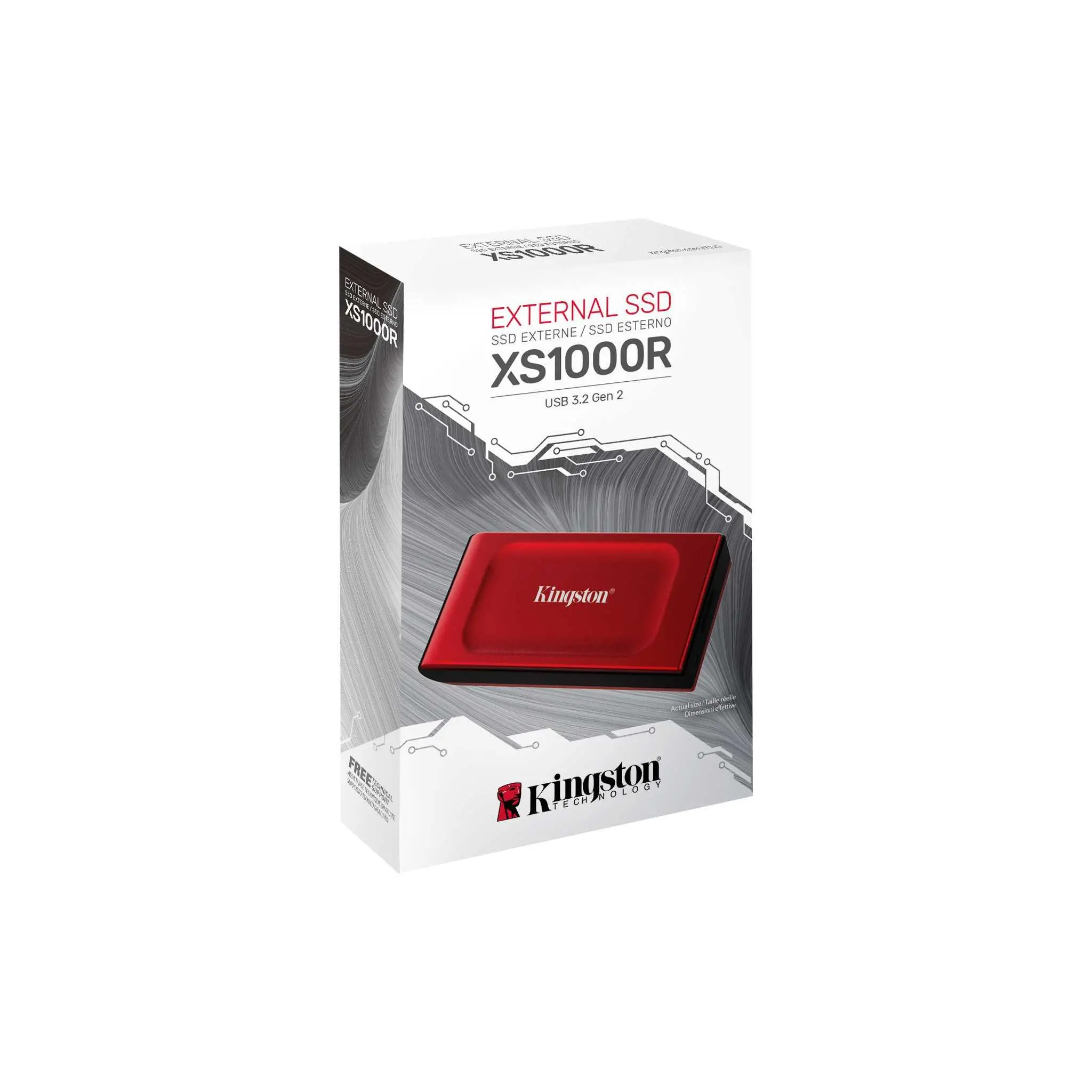 Външен SSD Kingston XS1000R, 1TB - image 2