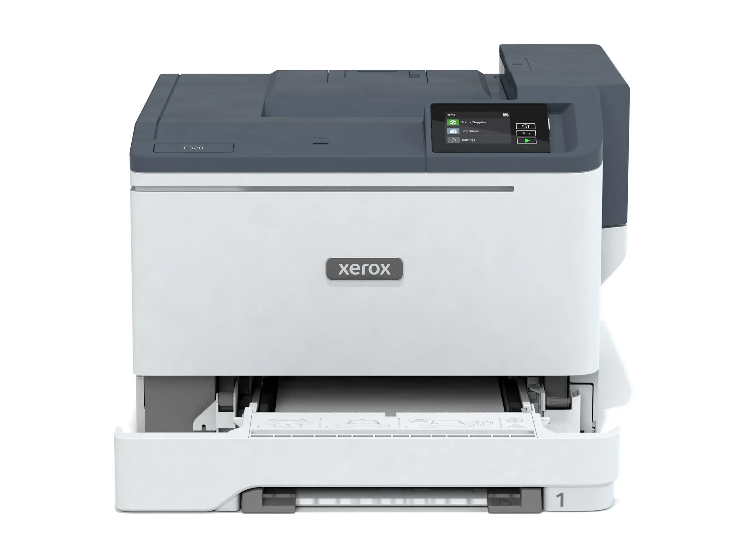 Лазерен принтер, Xerox C320 A4 colour printer 33ppm. Duplex, network, wifi, USB, 250 sheet paper tray - image 4