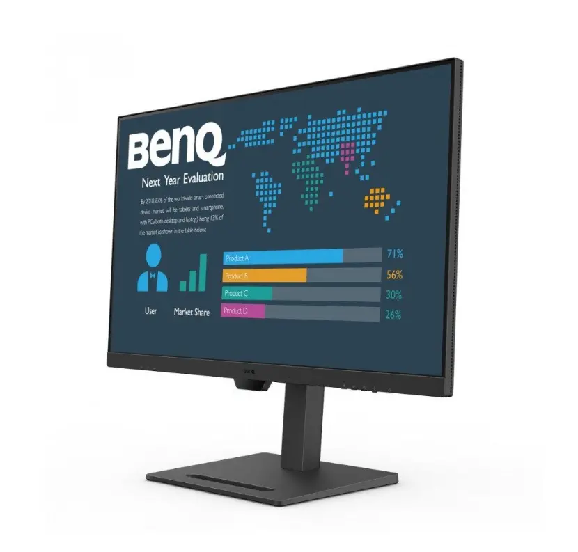 Монитор, BenQ BL2790, 27" IPS, GtG 5ms, 1920x1080 FHD, 100Hz, 99% sRGB, 1300:1, Eye Care Reminder, Flicker-free, LBL+, B.I. Gen 2, 20M:1 DCR, 8 bit, 250cd/m2, 2xHDMI, DP, Sp.2x2W, Headphone jack, Line In, Tilt, Vesa, ES 8.0, TCO 9.0, TUV, Ultra Slim Bezel, Black - image 2