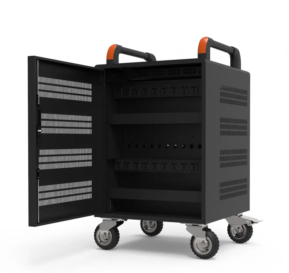 Зарядна станция, PORT charging cabinet 20 notebooks + rack 19'' - 1 u - image 5