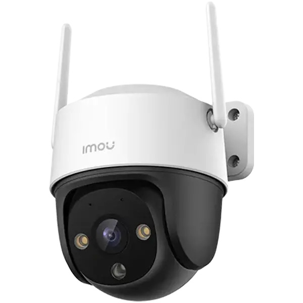 Imou Cruiser SE+, full color night vision Wi-Fi PT camera 5MP, rotation 355° pan & 90° Tilt, 1/3" progressive CMOS, H.265, 3.6mm Fixed lens, field of view: 79°, Night Vision up to 30m, 8x Digital Zoom, 1x RJ45, Mic&Speaker, 110dB Siren, IP66