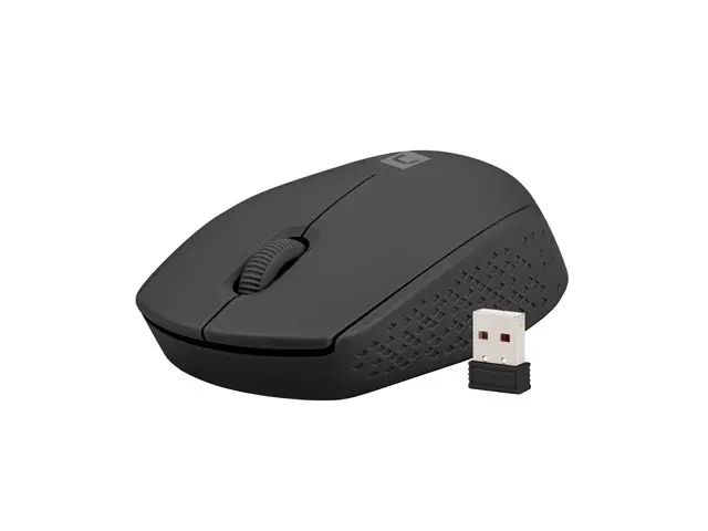 Мишка, Natec Mouse Stork Wireless 1600DPI Optical, Black - image 2