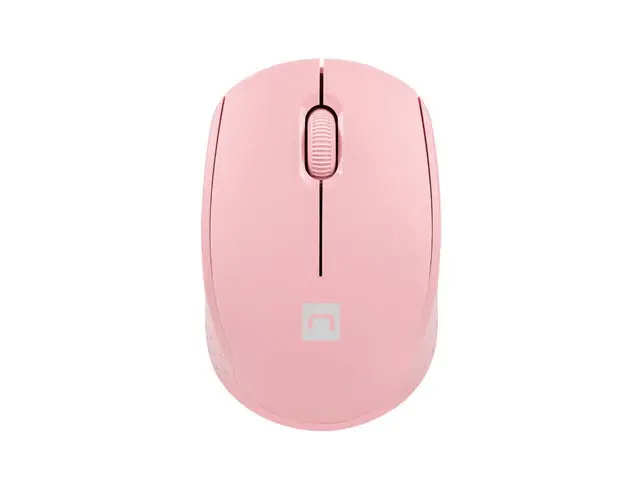 Мишка, Natec Mouse Stork Wireless 1600DPI Optical, Pink