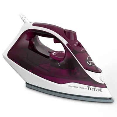 Ютия, Tefal FV2835E0, Express Steam, purple, 2400W, 35g/min, shot 160g/min, AD, water tank 270 ml, Ceramic soleplate