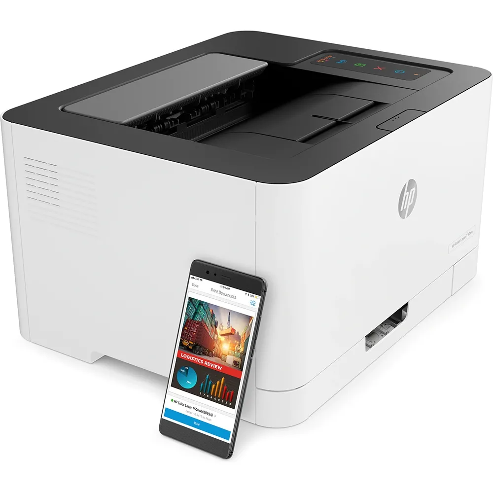 Лазерен принтер, HP Color Laser 150nw Printer - image 1