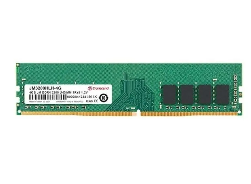 Памет, Transcend 4GB JM DDR4 3200 U-DIMM 1Rx8 512Mx8 CL22 1.2V