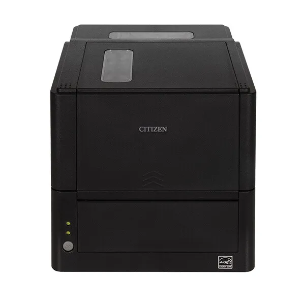 Етикетен принтер, Citizen Label Desktop printer CL-E321 Thermal Transfer+Direct Print Speed 200mm/s, Print Width(max.)4"(104 mm)/Media Width(min-max)1"- 5"(25.4-118.1 mm)/Roll Size(max)5"(125 mm), Core Size 1"(25mm),Resol.203dpi/Interface USB/RS-232/LAN EN Plug(EU) Black - image 2