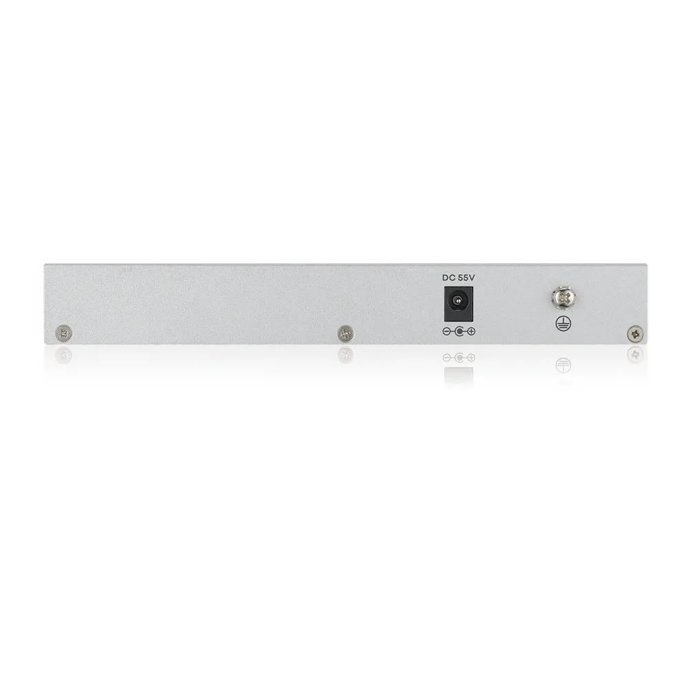 Комутатор, ZyXEL GS1200-5HPv2, 5 Port Gigabit PoE+ webmanaged Switch, 4x PoE, 60 Watt - image 2