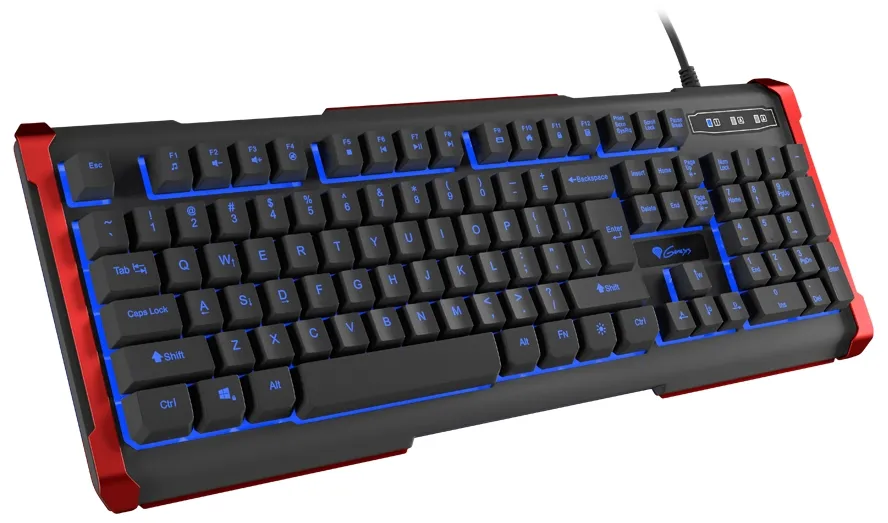 Клавиатура, Genesis Gaming Keyboard Rhod 410 US Layout Backlight - image 2