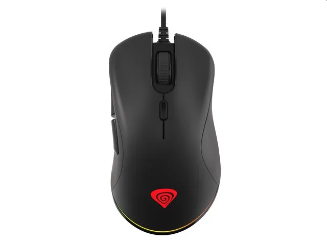 Мишка, Genesis Gaming Mouse Krypton 200 Silent Optical 6400 DPI With Software Black - image 1