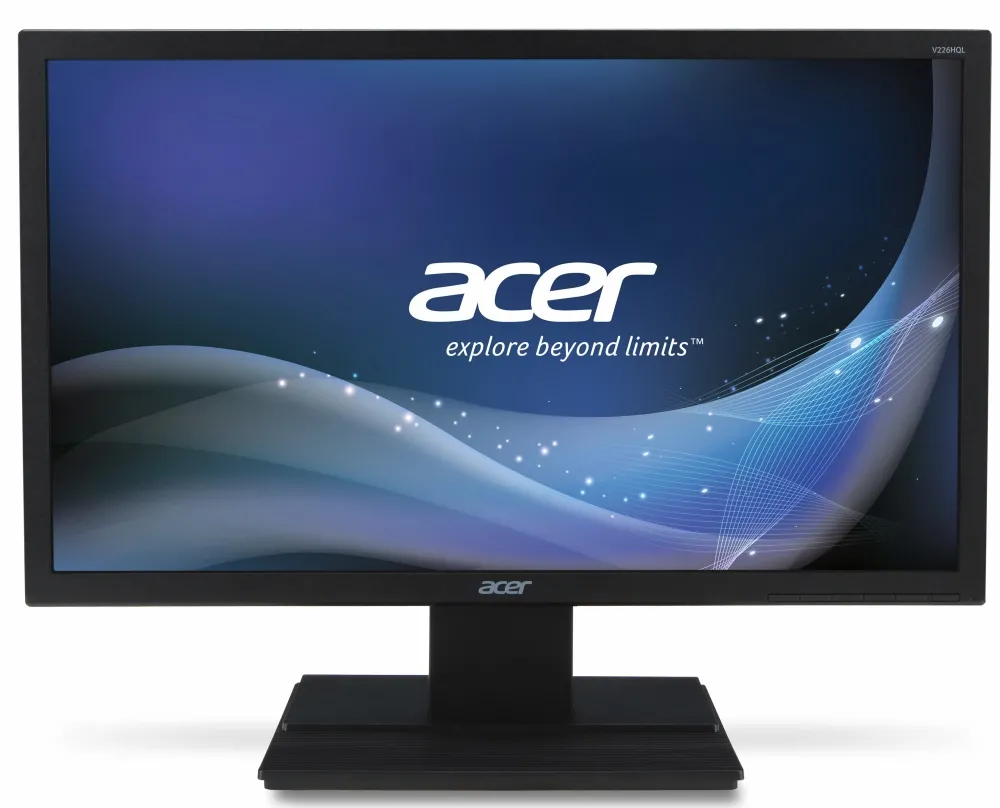 Монитор, Acer V226HQLbid, 21.5" Wide TN LED, Anti-Glare, 5ms, 100M:1 DCR, 250 cd/m2, 1920x1080 FullHD, DVI, HDMI, Black