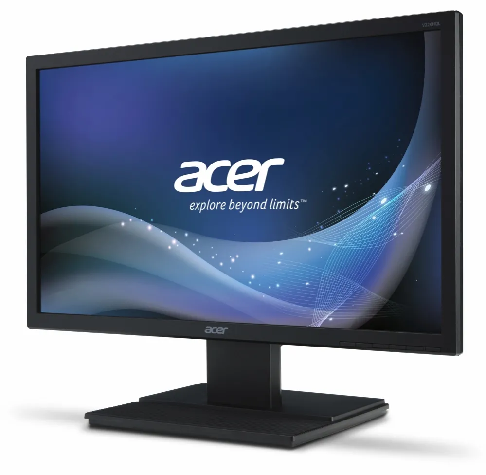 Монитор, Acer V226HQLbid, 21.5" Wide TN LED, Anti-Glare, 5ms, 100M:1 DCR, 250 cd/m2, 1920x1080 FullHD, DVI, HDMI, Black - image 1