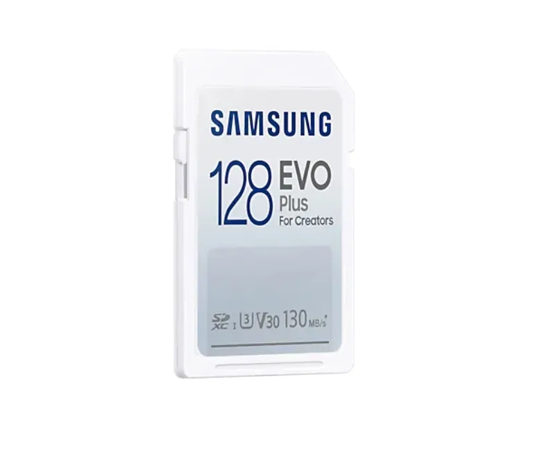 Памет, Samsung 128GB SD Card EVO Plus, Class10, Transfer Speed up to 130MB/s - image 1