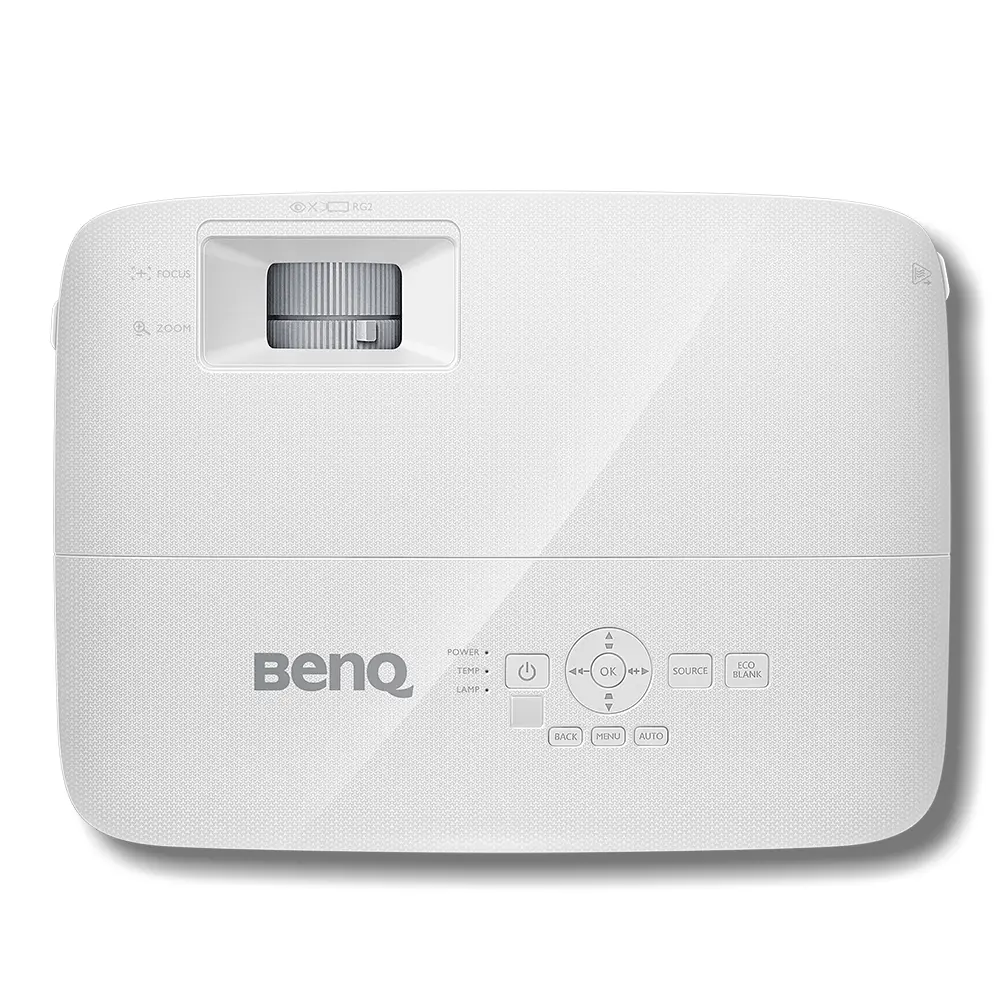Мултимедиен проектор, BenQ MX550, DLP, XGA (1024x768), 20 000:1, 3600 ANSI Lumens, Zoom 1.1x, Vertical Keystone, Speaker 2W, VGA, 2xHDMI, S-Video, RCA, VGA out,  Audio In/Out, RS232, USB mini B, 2.3 kg, White - image 4