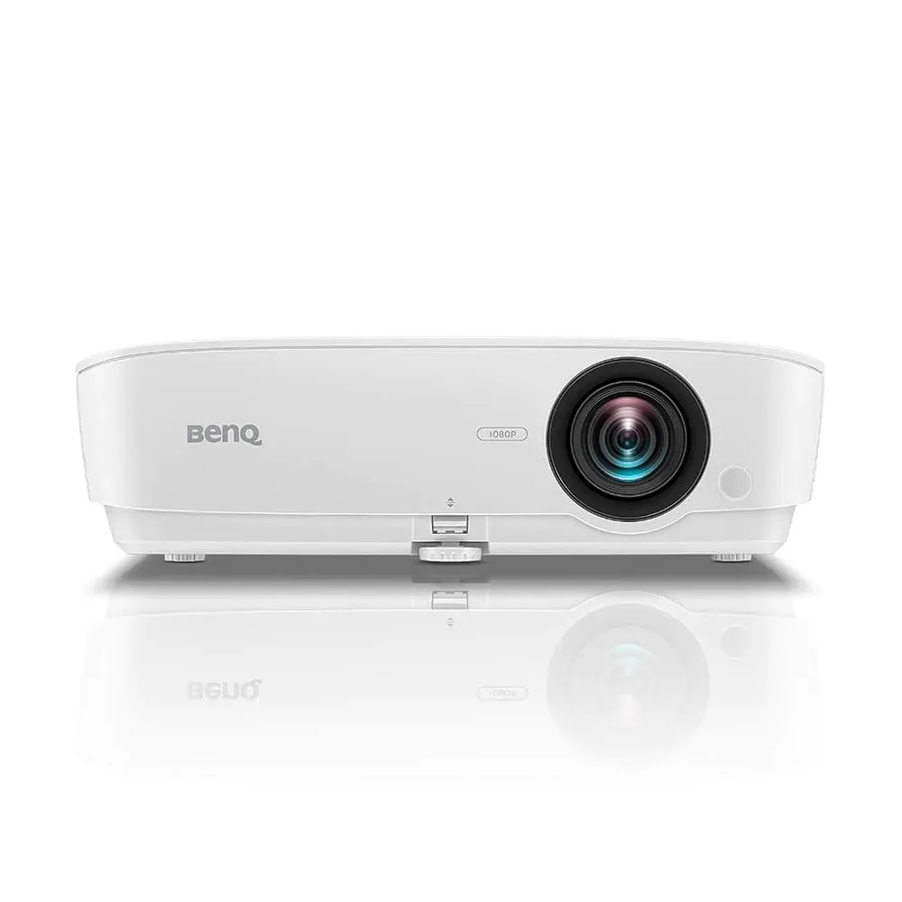 Мултимедиен проектор, BenQ MH536, DLP, FHD (1920x1080), 20 000:1, 3800 ANSI Lumens, Zoom 1.2x, Glass Lenses, Auto Vertical Keystone, Infographic Mode, Speaker 2W, 2xVGA, 2xHDMI, S-Video, RCA, VGA out,  Audio In/Out, RS232, USB A 1.5A, 2.6 kg, White