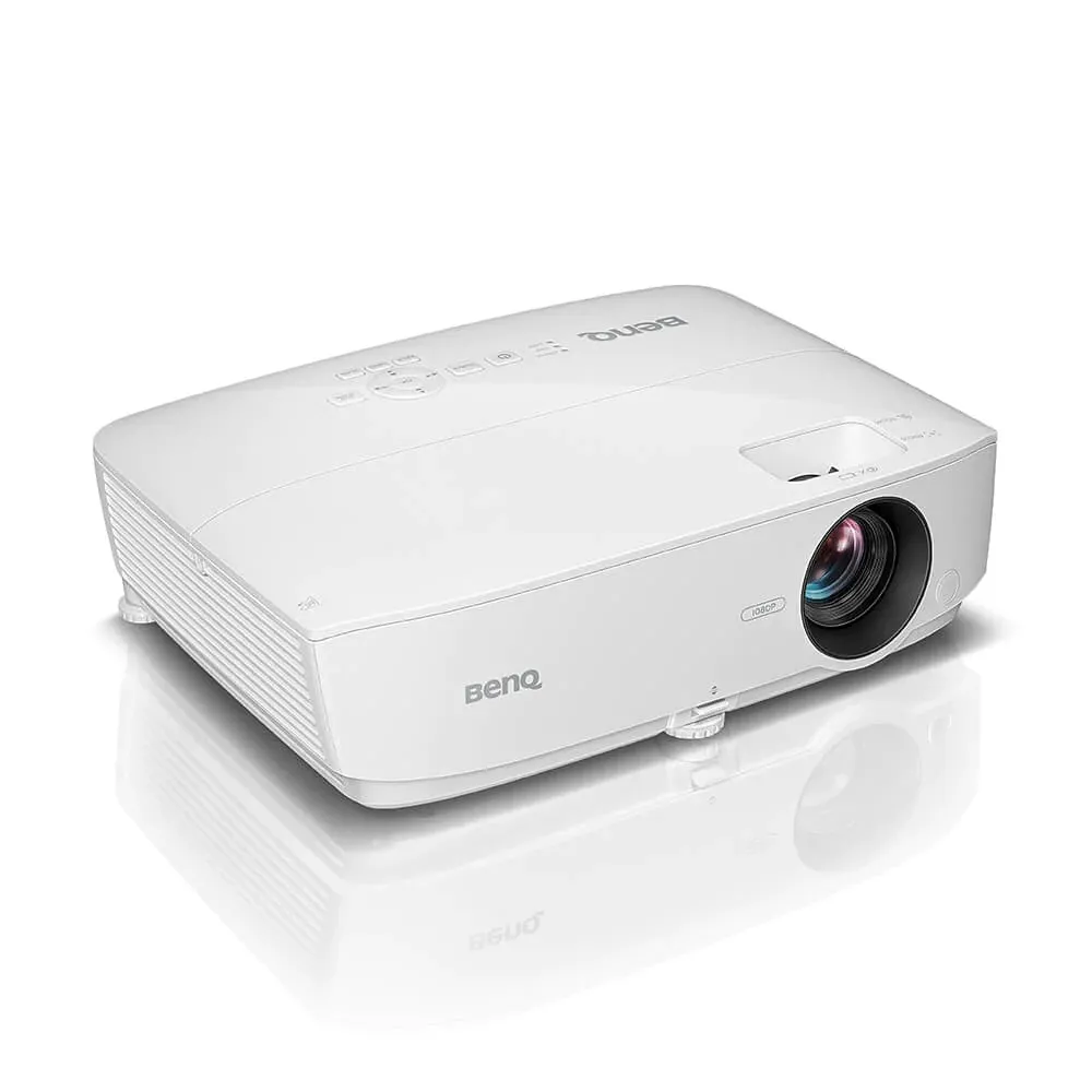 Мултимедиен проектор, BenQ MH536, DLP, FHD (1920x1080), 20 000:1, 3800 ANSI Lumens, Zoom 1.2x, Glass Lenses, Auto Vertical Keystone, Infographic Mode, Speaker 2W, 2xVGA, 2xHDMI, S-Video, RCA, VGA out,  Audio In/Out, RS232, USB A 1.5A, 2.6 kg, White - image 3