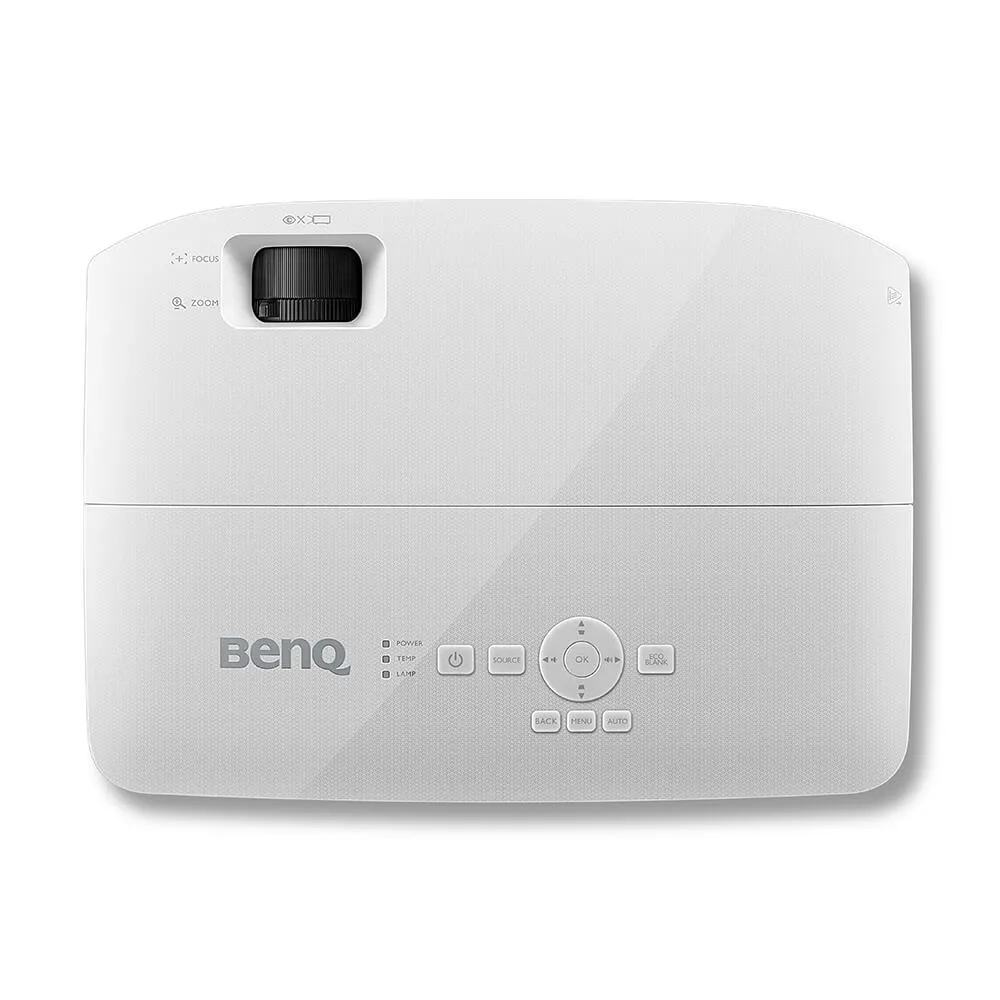 Мултимедиен проектор, BenQ MH536, DLP, FHD (1920x1080), 20 000:1, 3800 ANSI Lumens, Zoom 1.2x, Glass Lenses, Auto Vertical Keystone, Infographic Mode, Speaker 2W, 2xVGA, 2xHDMI, S-Video, RCA, VGA out,  Audio In/Out, RS232, USB A 1.5A, 2.6 kg, White - image 4