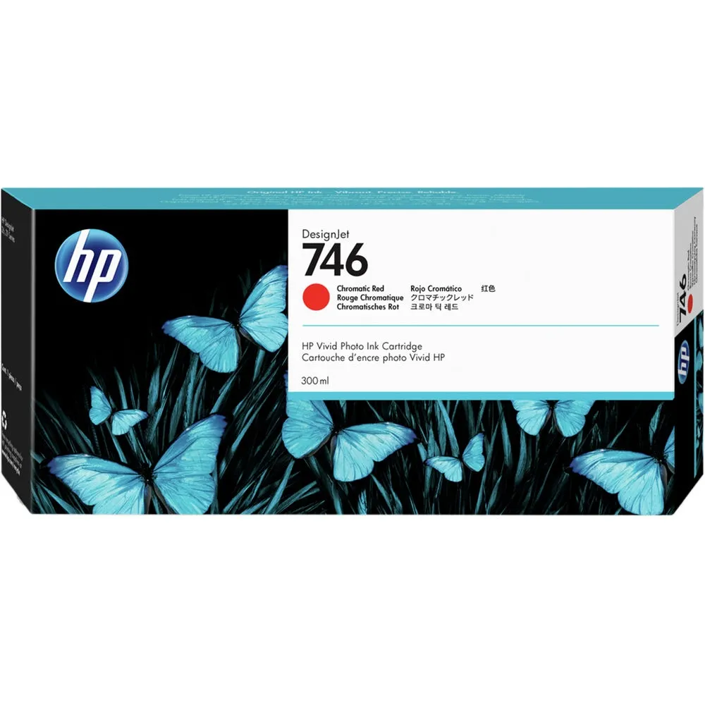 Консуматив, HP 746 300-ml Chromatic Red DesignJet Ink Cartridge