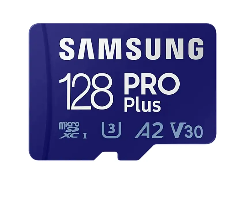 Памет, Samsung 128GB micro SD Card PRO Plus with Adapter, Class10, Read 160MB/s - Write 120MB/s