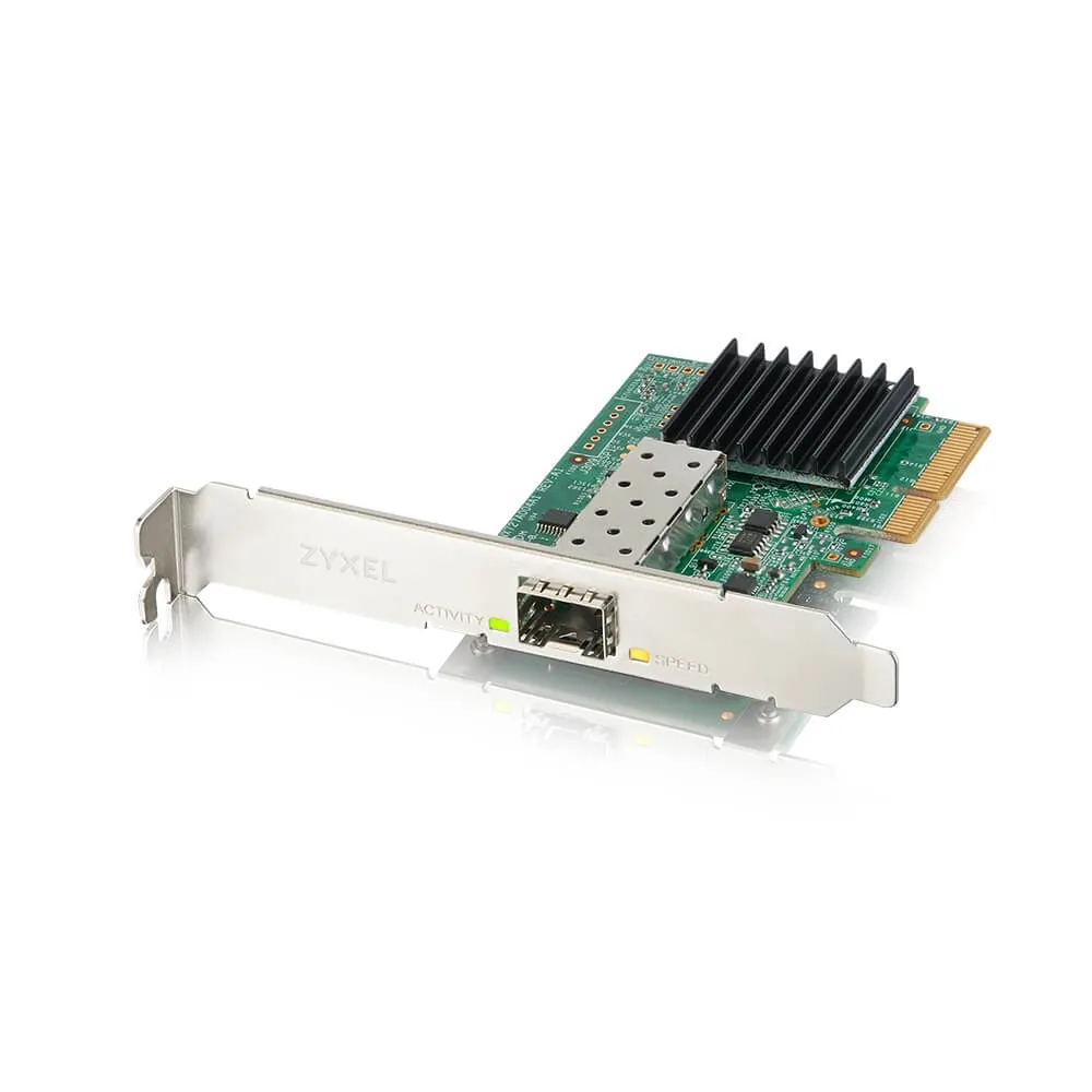 Адаптер, ZyXEL XGN100F 10G Network Adapter PCIe Card with Single SFP+ Port - image 1