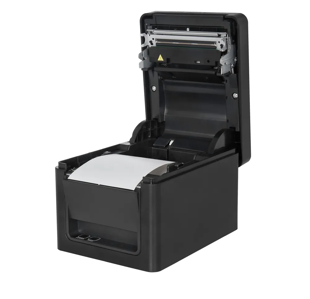 POS принтер, Citizen POS printer CT-E351 Direct thermal Print Speed 250mm/s, Print Widht 72mm(58/80mm)/ Media Width (min-max) 59/80mm/Roll Size(max)83mm/Emul.Lang.ESC/POS/Reliability 200mln.pulses/150 Km/2 mln.cuts/Resol.203dpi/ Interface USB/RS-232/EN Plug(EU) Black - image 3