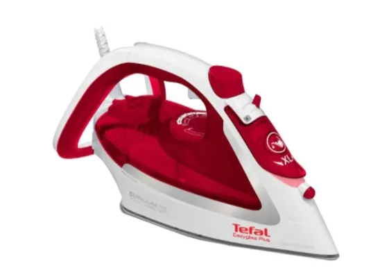 Ютия, Tefal FV5717E0, Easygliss Plus, red, 2500W - 45g/min - shot 195g/min - Antidrip smart technology - water tank 270 ml - Durilium AirGlide