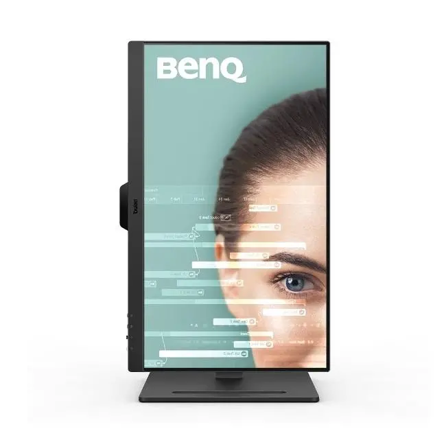 Монитор, BenQ GW2490T, 23.8" IPS, GtG 5ms, 1920x1080 FHD, 100Hz, 250cd/m2, 1300:1, 20M:1 DCR, 8 bit, 99% sRGB, Eye Care Reminder, Flicker-free, 2xHDMI, DP, Audio Line In, Sp. 2x2W, Ultra Slim Bezel, Height Adj. Pivot, Swivel, Tilt, TCO 9.0, Black - image 3