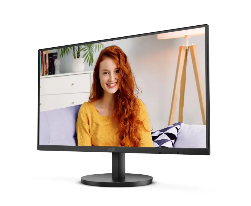 Монитор, AOC U27B3A, 27" IPS WLED, 3840x2160@60Hz, 4ms GtG, 350cd m/2, 1000:1, DCR 20M:1, Adaptive Sync, FlickerFree, Low Blue Light, 2Wx2, Tilt, 2xHDMI, DP - image 2