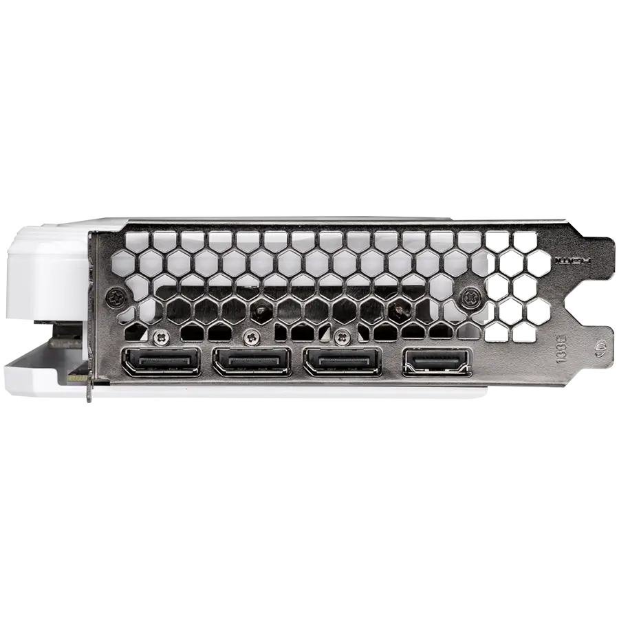 Palit RTX 4060Ti White 8GB GDDR6, 128 bits, 2310/2535 Mhz, 1x HDMI 2.1a, 3x DP 1.4a, two fan, 1x 8-pin Power connector, recommended PSU 650W, NE6406T019P1-1048L - image 2