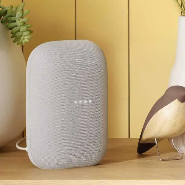 Безжична колонка Google Nest Audio, Бяла - image 2