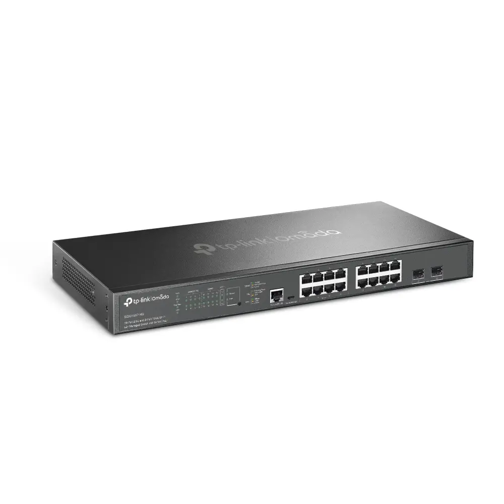 Комутатор TP-Link SG3218XP-M2 Multi-Gigabit, Omada PoE switch - image 1