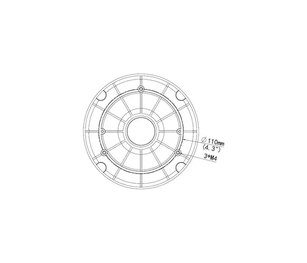 Основа за стойка UNV TR-UF45-IN - image 2