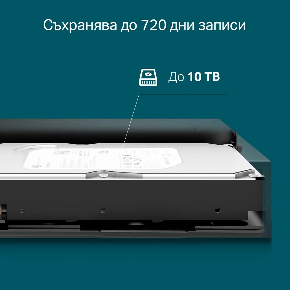 Цифров видеорекордер VIGI NVR1016H, Lite, 16 кан., H.265+, 1xRJ45, 1SATA - image 3