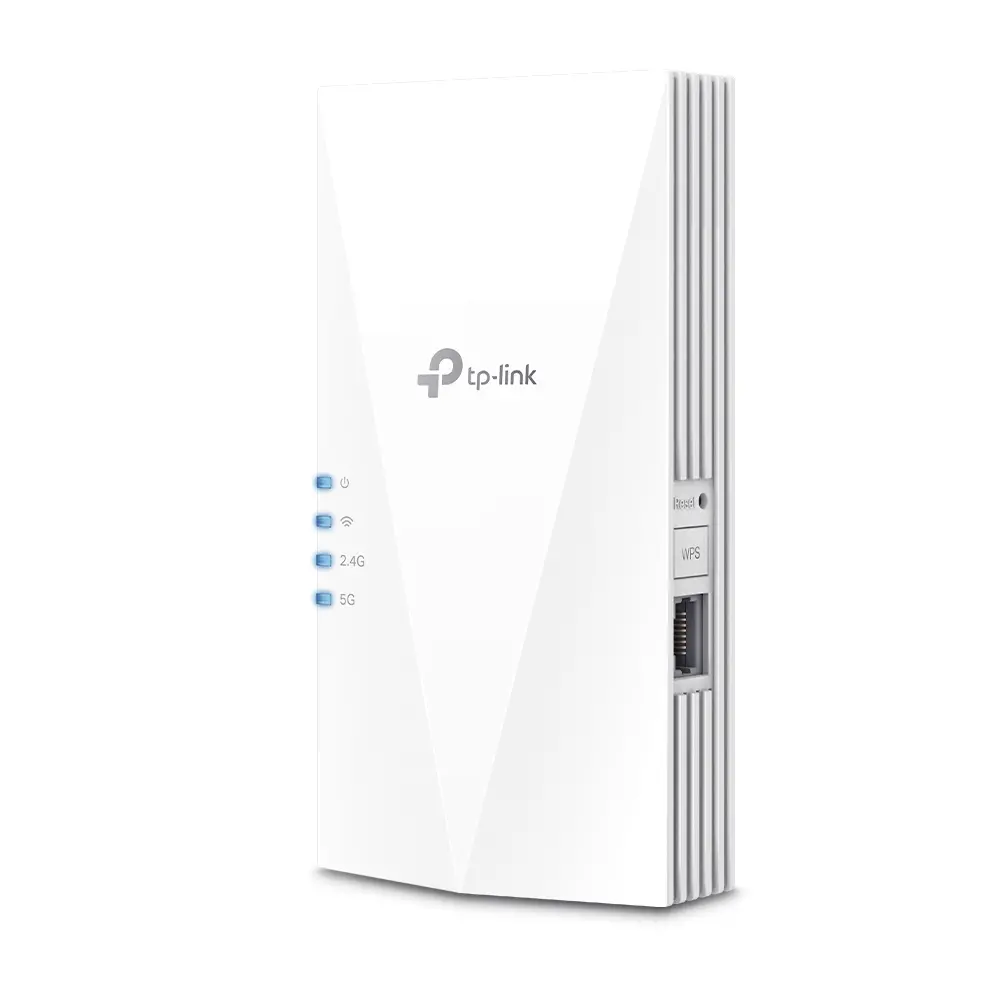 Удължител на обхват TP-LINK RE600X, WiFi 6, AX1800, 1xGbit порт, MU-MIMO