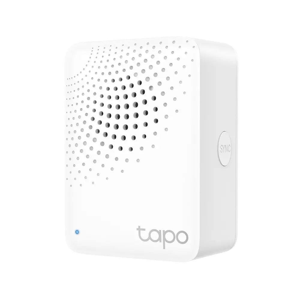 Интелигентен хъб със звънец TP-Link Tapo H100, 2.4GHz, протокол 868/922 MHz