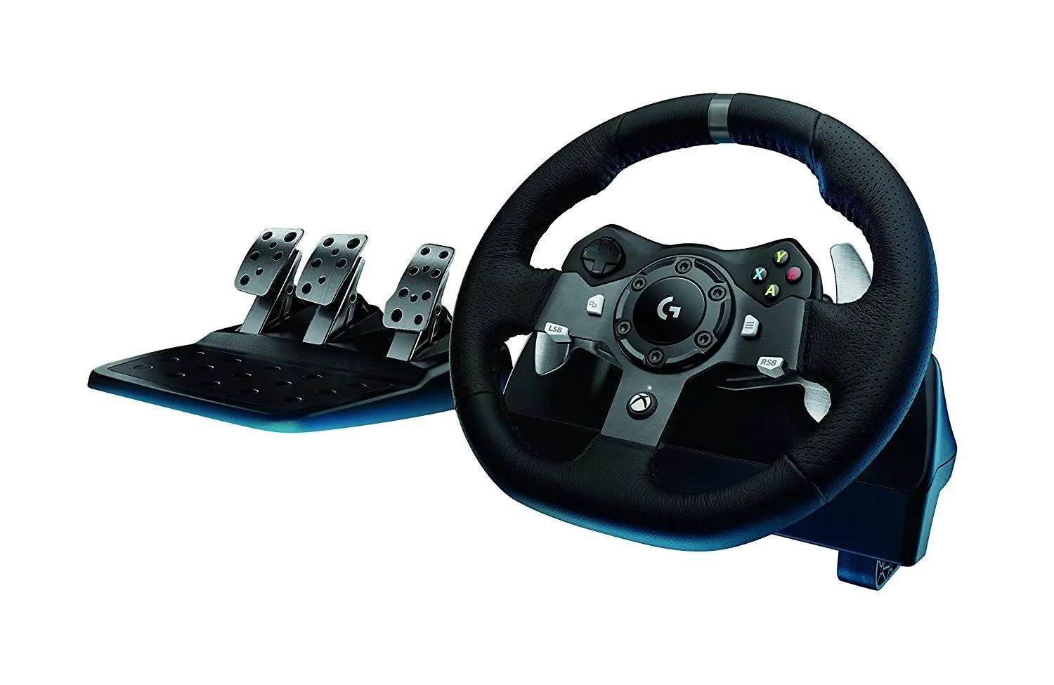 Волан Logitech Driving Force G920 за Xbox One / PC в комплект с геймърски слушалки Astro A10 - image 1