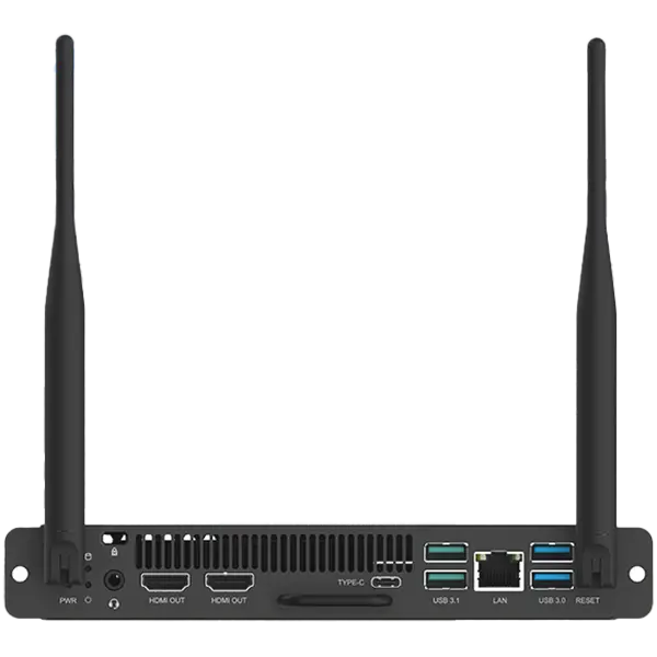 Prestigio Solutions Windows PC (for Multiboard Light & Light+ Series) 80 pin: Core i5 CPU (12th Gen) 1235U / 8GB DDR5/ 256GB SSD / WiFi 6 / TPM2.0 / Windows 11 trial / 2*wifi antennas - image 1