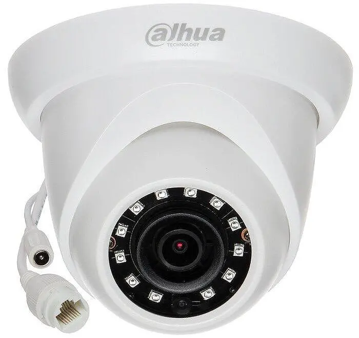 Камера Dahua IPC-HDW1230S-0280B-S5, 2MP, Eyebal, IP, 1080p, 2,8мм, ден/нощ 30м.