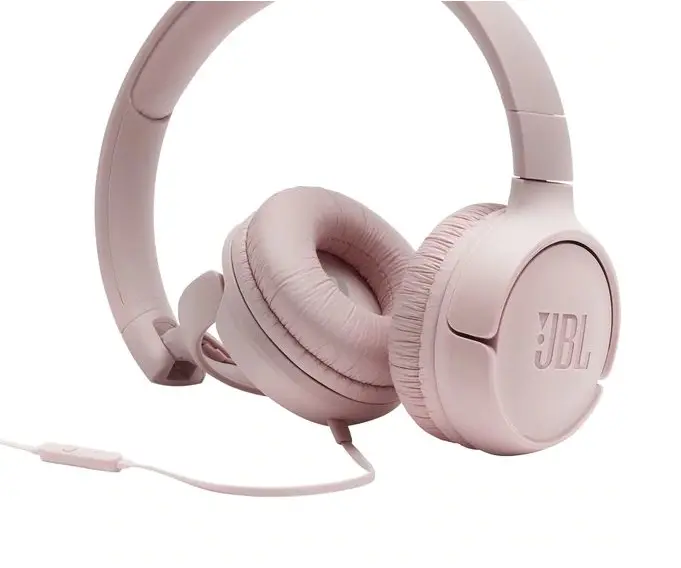 Слушалки, JBL T500 PINK HEADPHONES - image 4