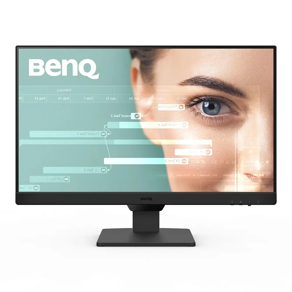 Монитор, BenQ GW2490, 23.8" IPS, GtG 5ms, 1920x1080 FHD, 100Hz, 99% sRGB, Eye Care Reminder, Flicker-free, LBL+, B.I. Gen 2, 1300:1, 20M:1 DCR, 8 bit, 250cd/m2, 2xHDMI, DP, Sp.2x2W, Headphone jack, Line In, Tilt, Vesa, ES