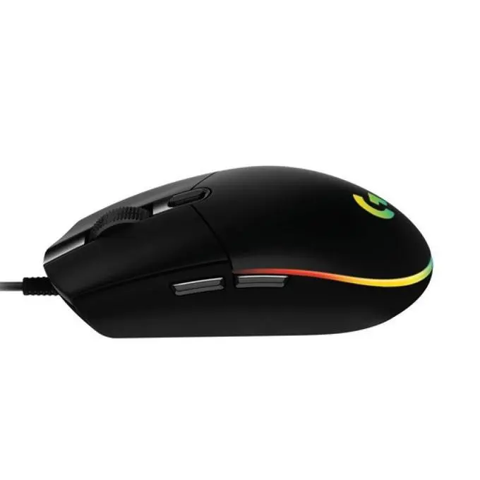 Мишка, Logitech G203 LIGHTSYNC Gaming Mouse - Black - USB - N/A - EMEA - G203 LIGHTSYNC Gaming PC Group - image 2