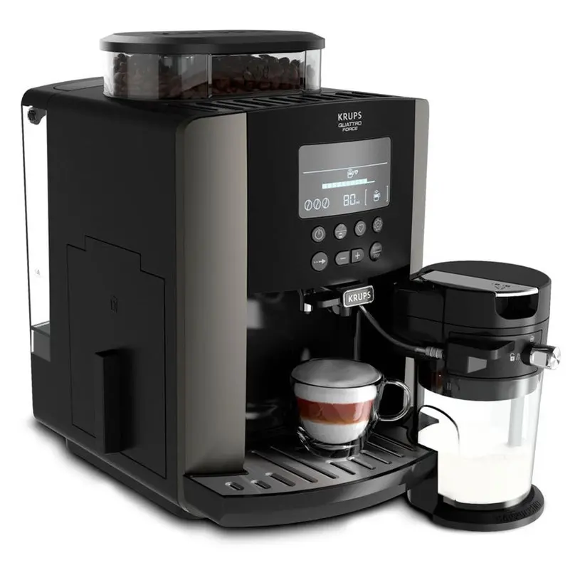 Кафеавтомат, Krups EA819E10 Esp Arabica Latte Pewter Eu - image 1