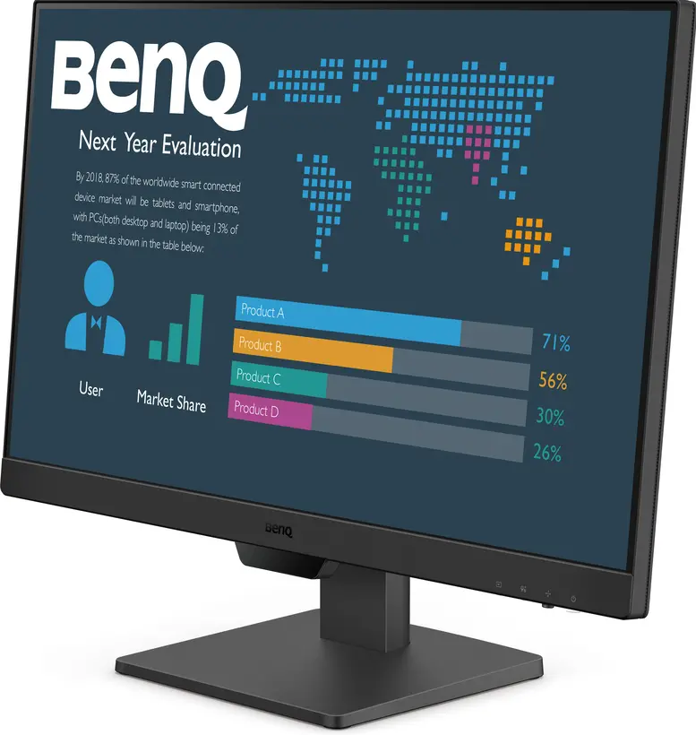 Монитор BenQ BL2490, 24" IPS FHD, 100Hz, HDMI, DP - image 2